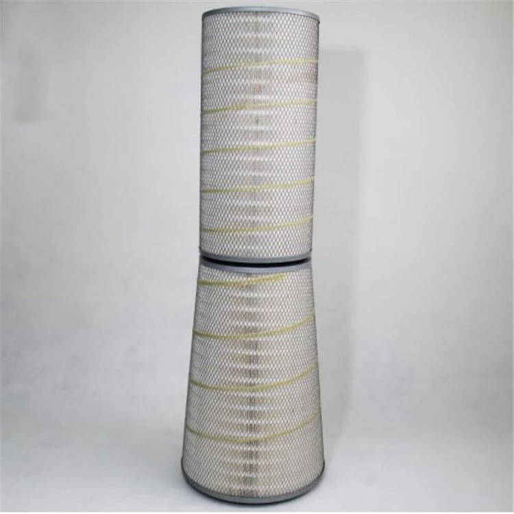 ڈونلڈسن کے لیے گیس ٹربائن ایئر انٹیک فلٹر کارٹریج اوول فلٹر کارٹریج ڈسٹ P191280 P191281