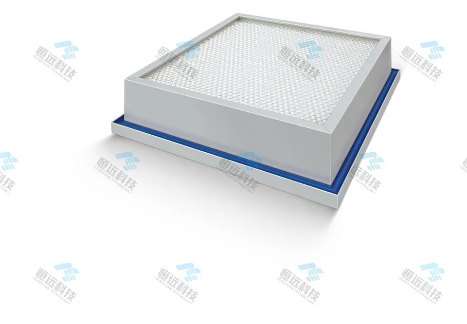 HEPA فلٹر جیل سیل لیکیج سے پاک اعلی کارکردگی ایلومینیم فریم کلین روم HEPA ماڈیول کی تبدیلی نیا باکس فلٹر فارم