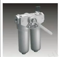 دوہری کارتوس پائپ لائن فلٹر