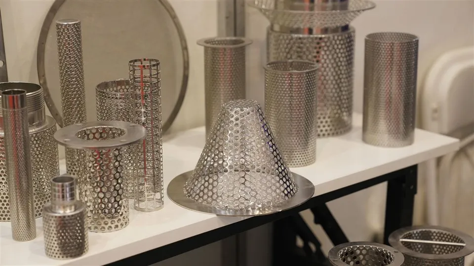 سٹینلیس سٹیل پنچڈ فلینج فلٹر کارتوس